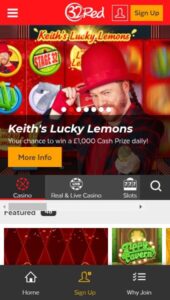 32Red casino website