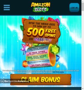 AmazonSlots casino website