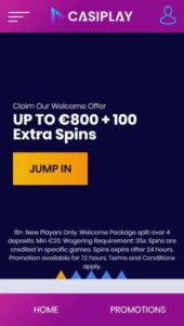 Casiplay casino website