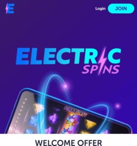 Electric Spins casino website