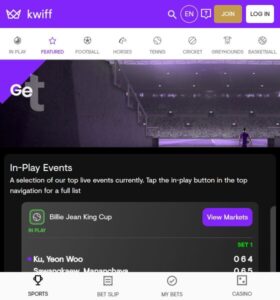 Kwiff casino website