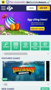 PlayOJO casino website