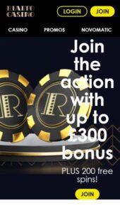 The Rialto casino website