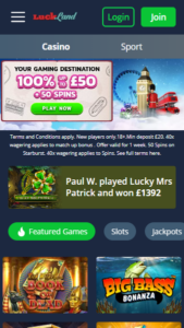 Luckland casino website