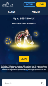 Lucky VIP casino website