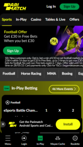 Parimatch casino website